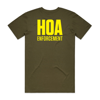 HOA-E: Yellow on Green